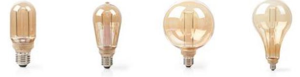 All you need is... Nedis LED Retro Filament Bulbs to improve the atmosphere this year